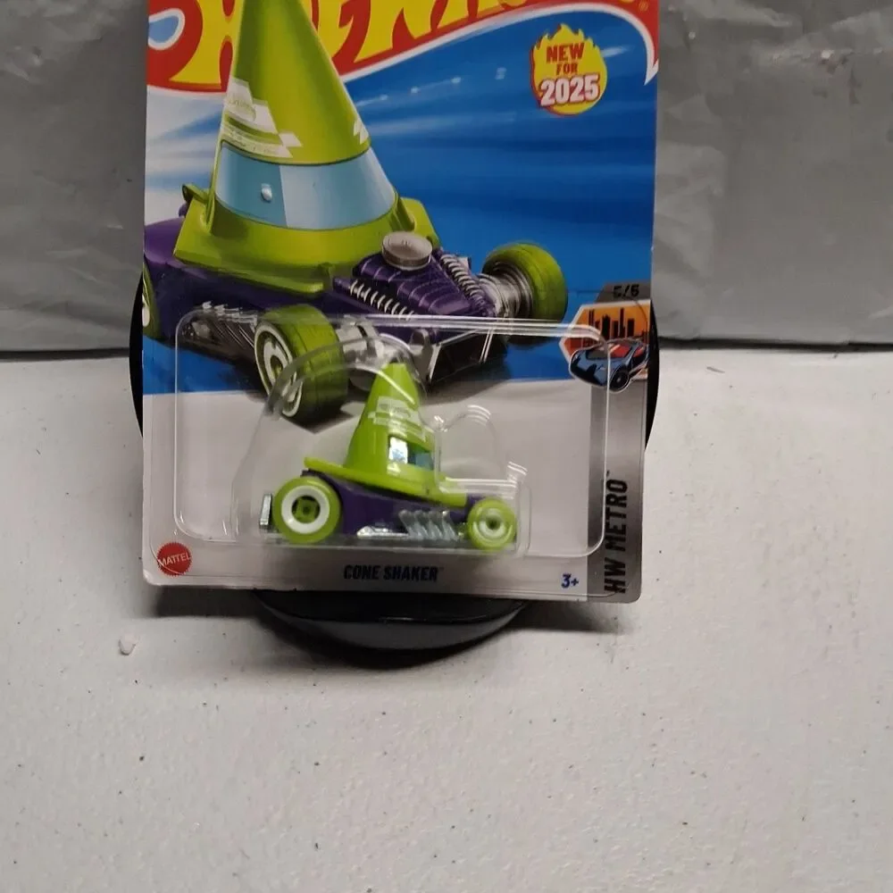Hot Wheels Cone Shaker Green #148 148/250 - 2025 HW Metro